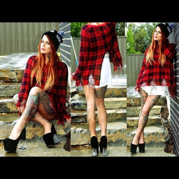 COZY☁️UNIF Kurt Distressed Sweater - Picture 4 of 5